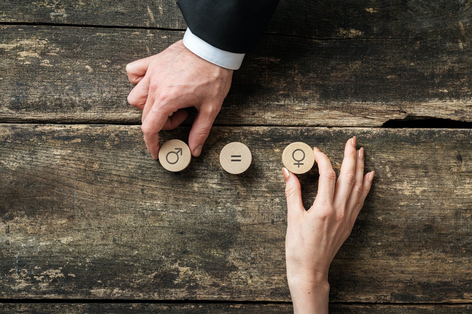 Gender equality conceptual image|