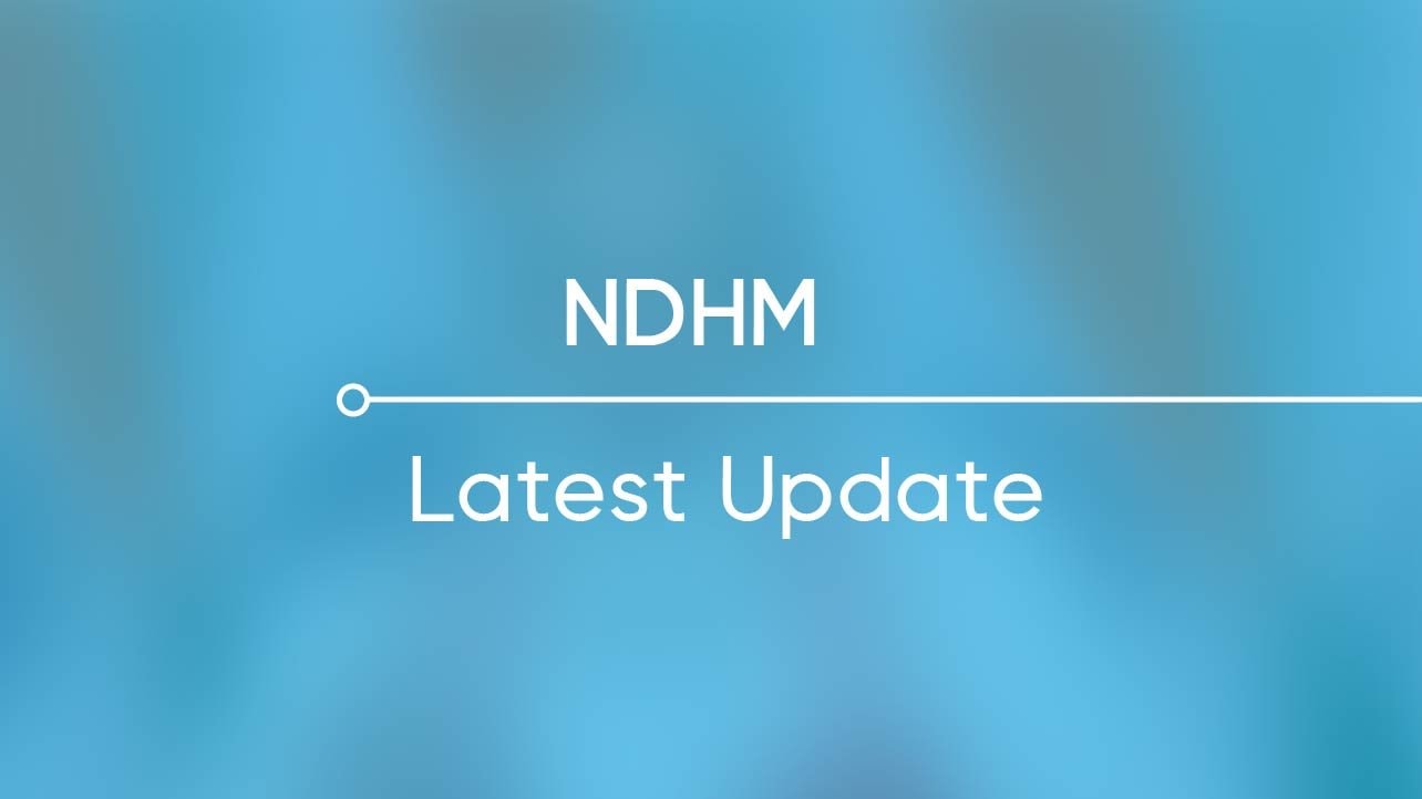 National Digital Health Mission(NDHM)