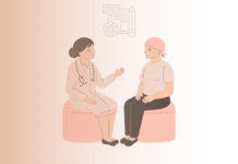 2023 National Curriculum Framework: Doctors & Nurses as Exemplars of Engaging with Human Beings A nurse with patient and symbol of cirriculum