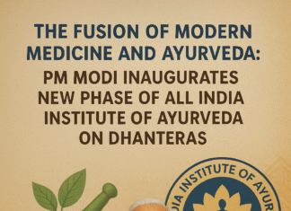 The Fusion of Modern Medicine and Ayurveda: PM Modi Inaugurates New Phase of All India Institute of Ayurveda on Dhanteras