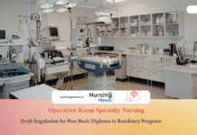 INC Releases Draft Notification for Post Basic Diploma in Operation Room Nursing, Seeks Public Feedback for 15 Days