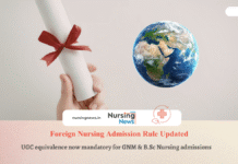 INC Revises Admission Rules for Foreign Students in GNM and B.Sc Nursing Courses